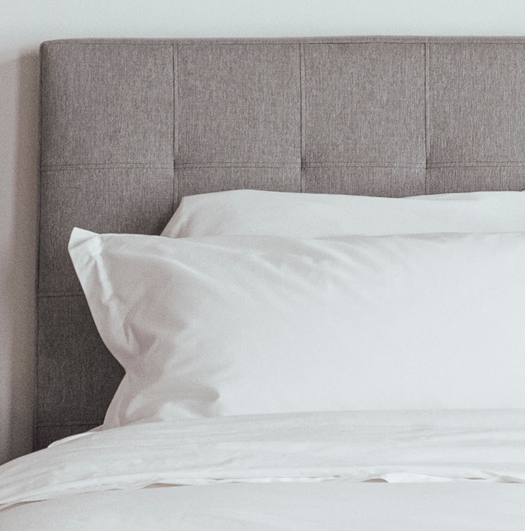 pillow shams with 2 inch trim edge